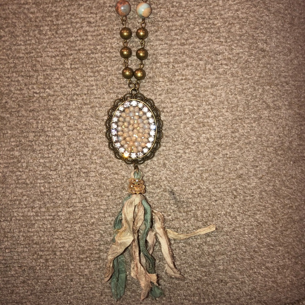 Long Beaded Necklace